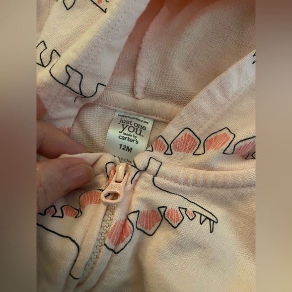 Girls 12 month zip up set - Picture 2 of 4